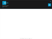 Tablet Screenshot of estimatingservicesuk.com